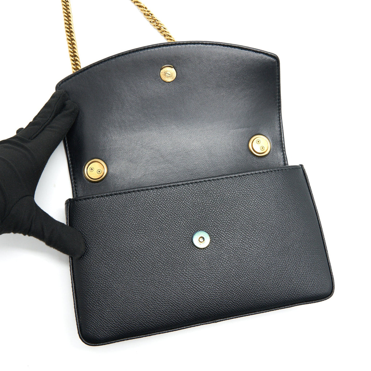 Luxar599 elegant leather Handbag top view