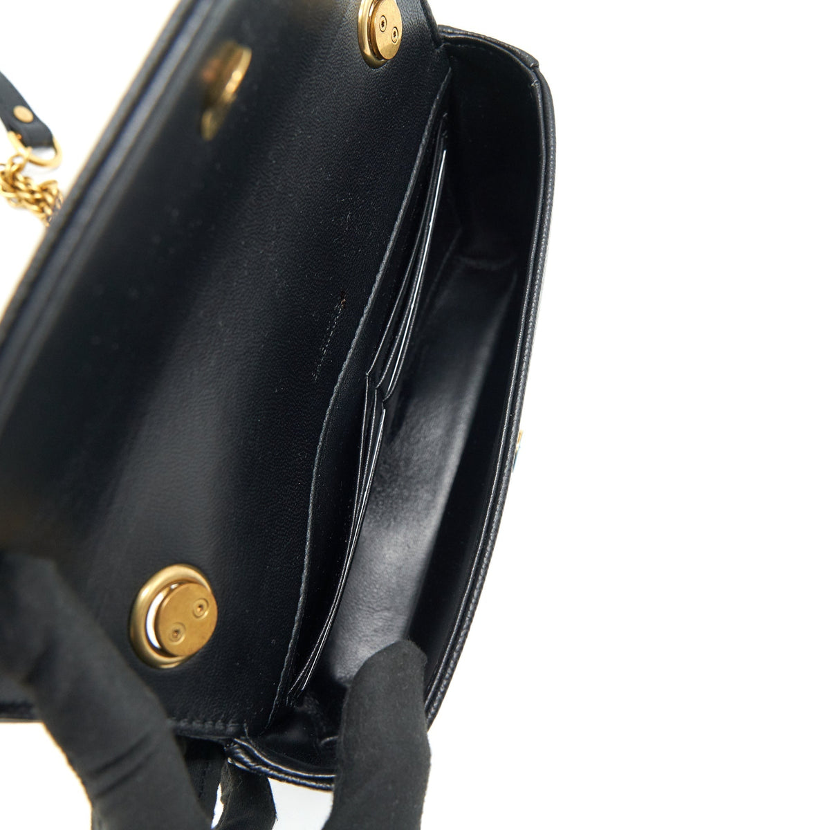 Luxar599 elegant leather Handbag top view