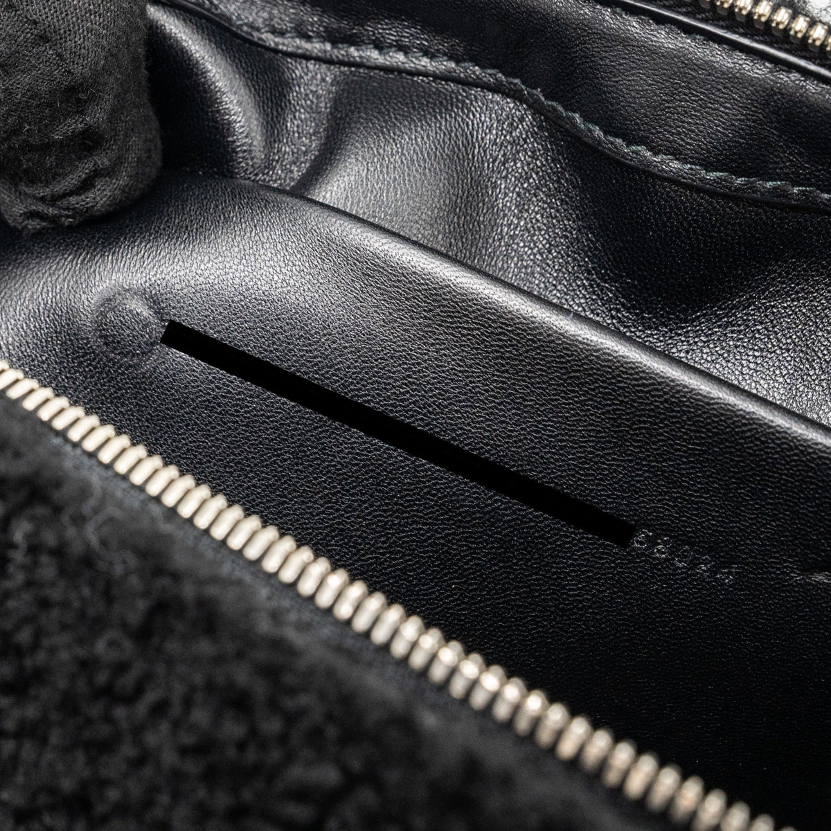 Balenciaga designer handbag leather closeup detail