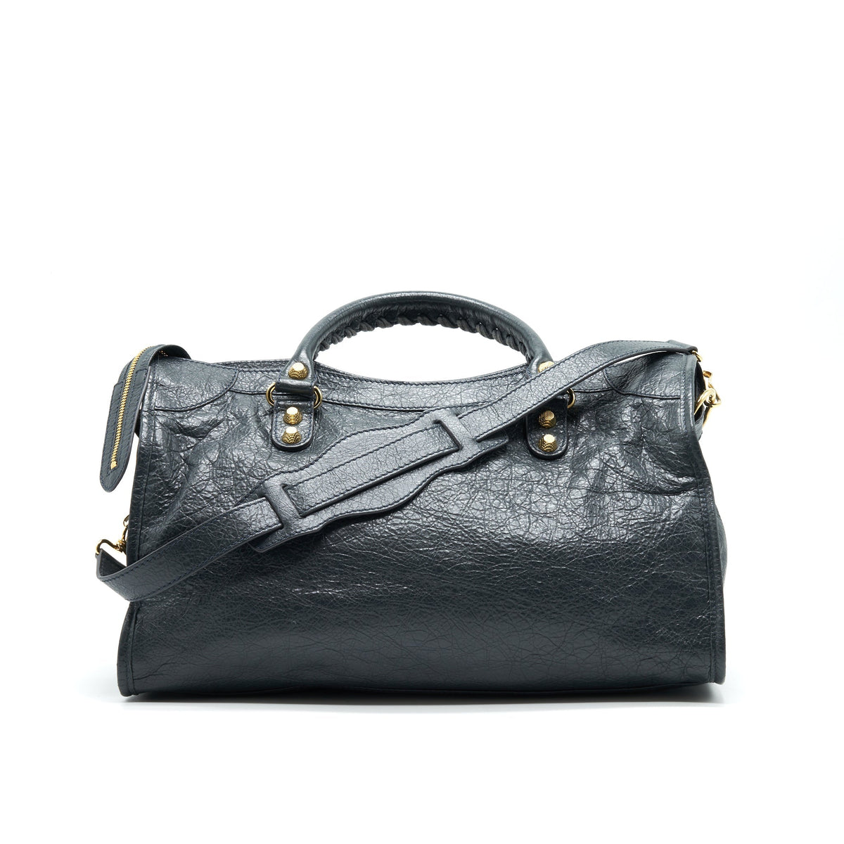 Luxar735 elegant leather Handbag side view
