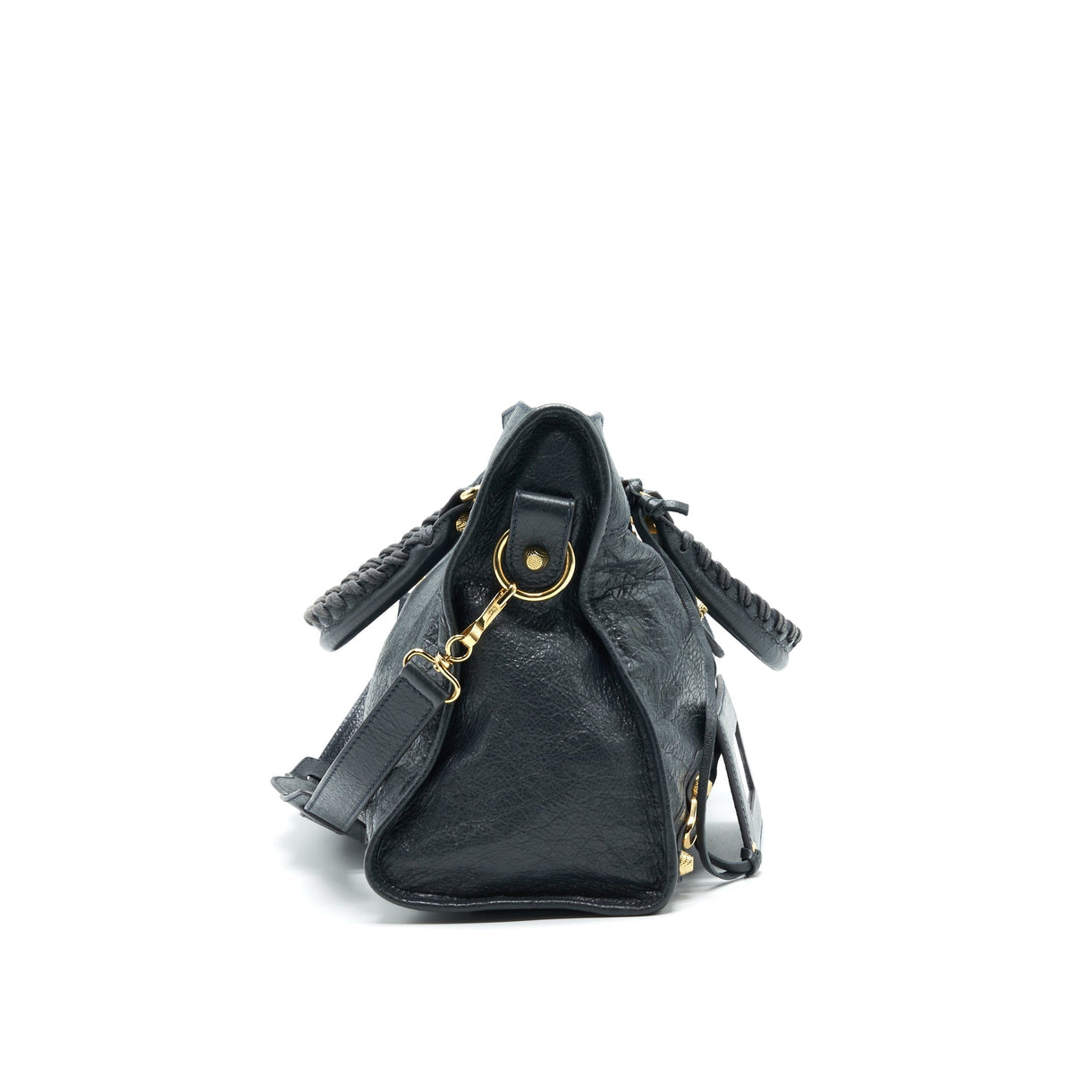 Luxar735 elegant leather Handbag back view