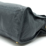 Luxar735 elegant leather Handbag angled view