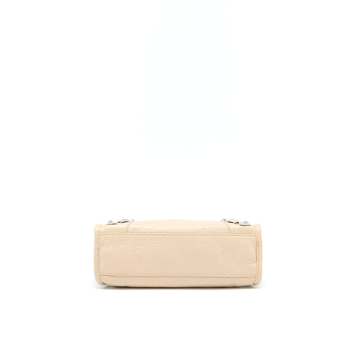Balenciaga Mini City Bag Beige SHW — Designer Leather Handbag