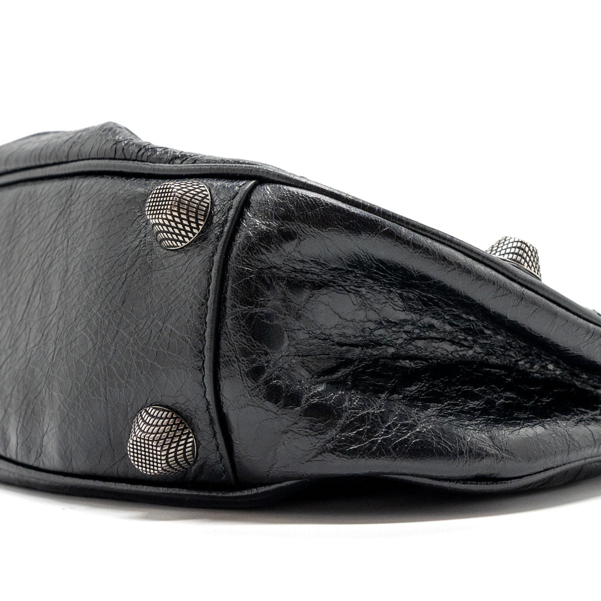 Balenciaga women's handbag Black luxury designer leather