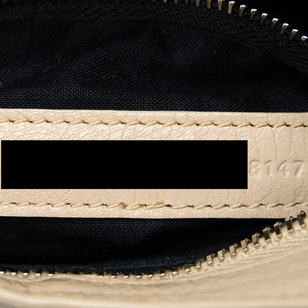 Balenciaga Mini City Bag Beige SHW — Designer Leather Handbag