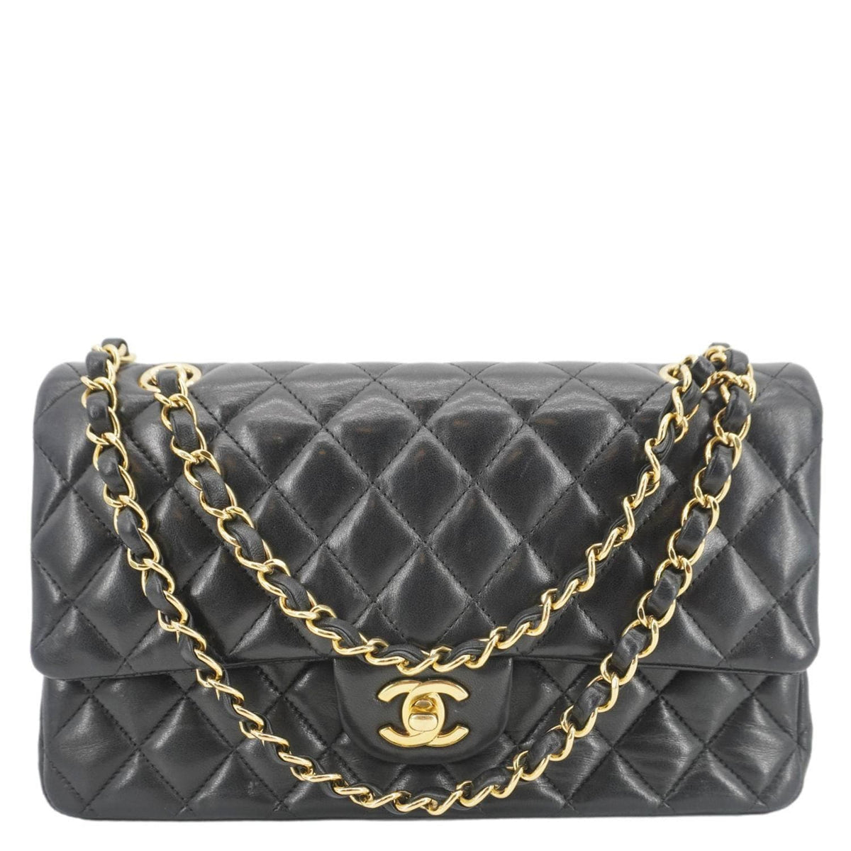 Chanel Bags Chanel Classic Double Flap Quilted Leather Crossbody Bag Black Elegant Everyday Designer Handbag