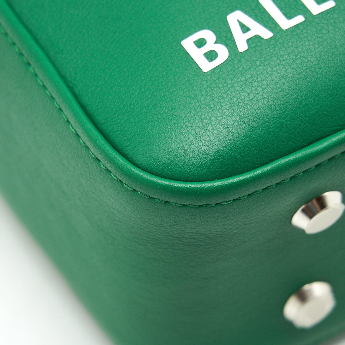 Balenciaga designer handbag leather closeup detail