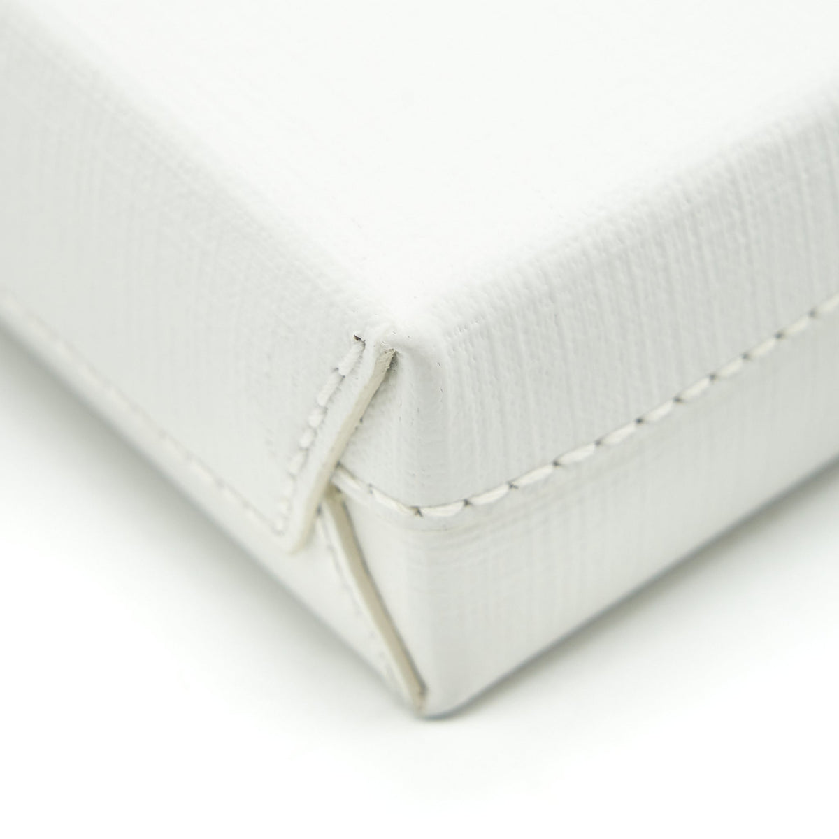 Balenciaga authentic luxury handbag White leather craftsmanship