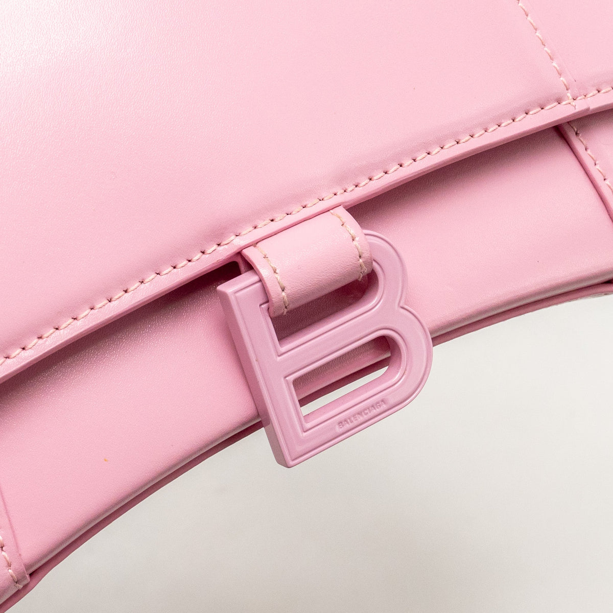 Balenciaga designer handbag calf closeup detail