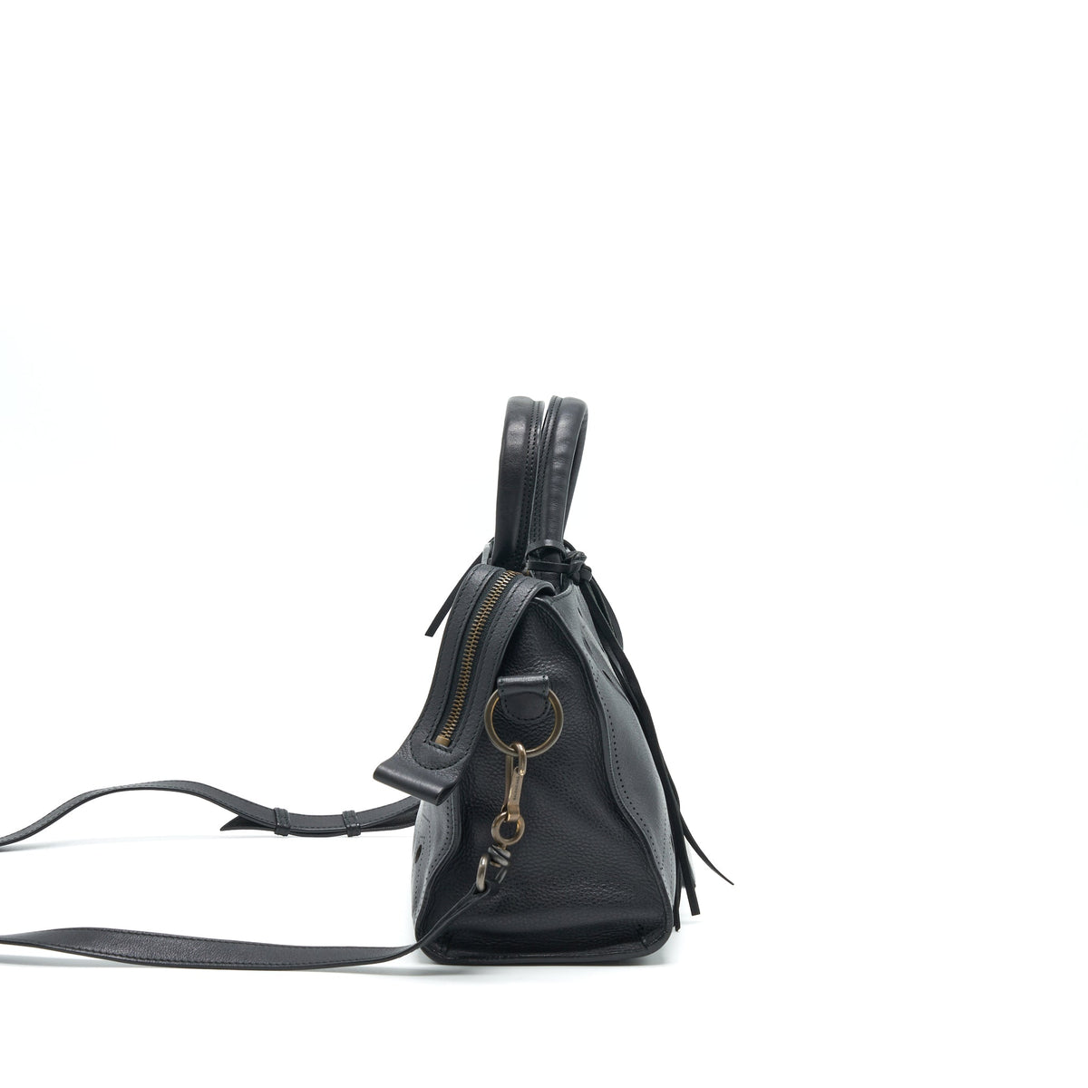 Balenciaga Stud Free blackout City Bag — Designer Leather Handbag
