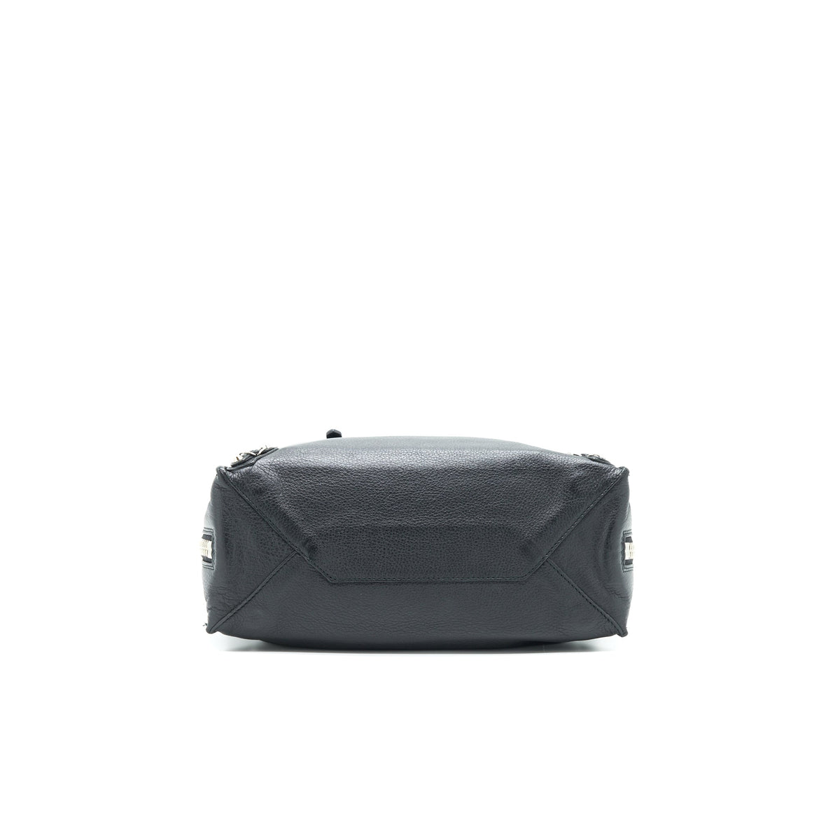 Balenciaga authentic luxury handbag Black leather craftsmanship