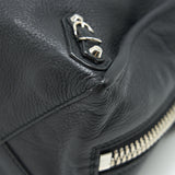 Balenciaga women's handbag Black luxury designer leather