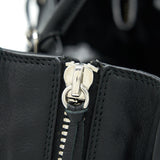 Luxar750 elegant leather Handbag back view