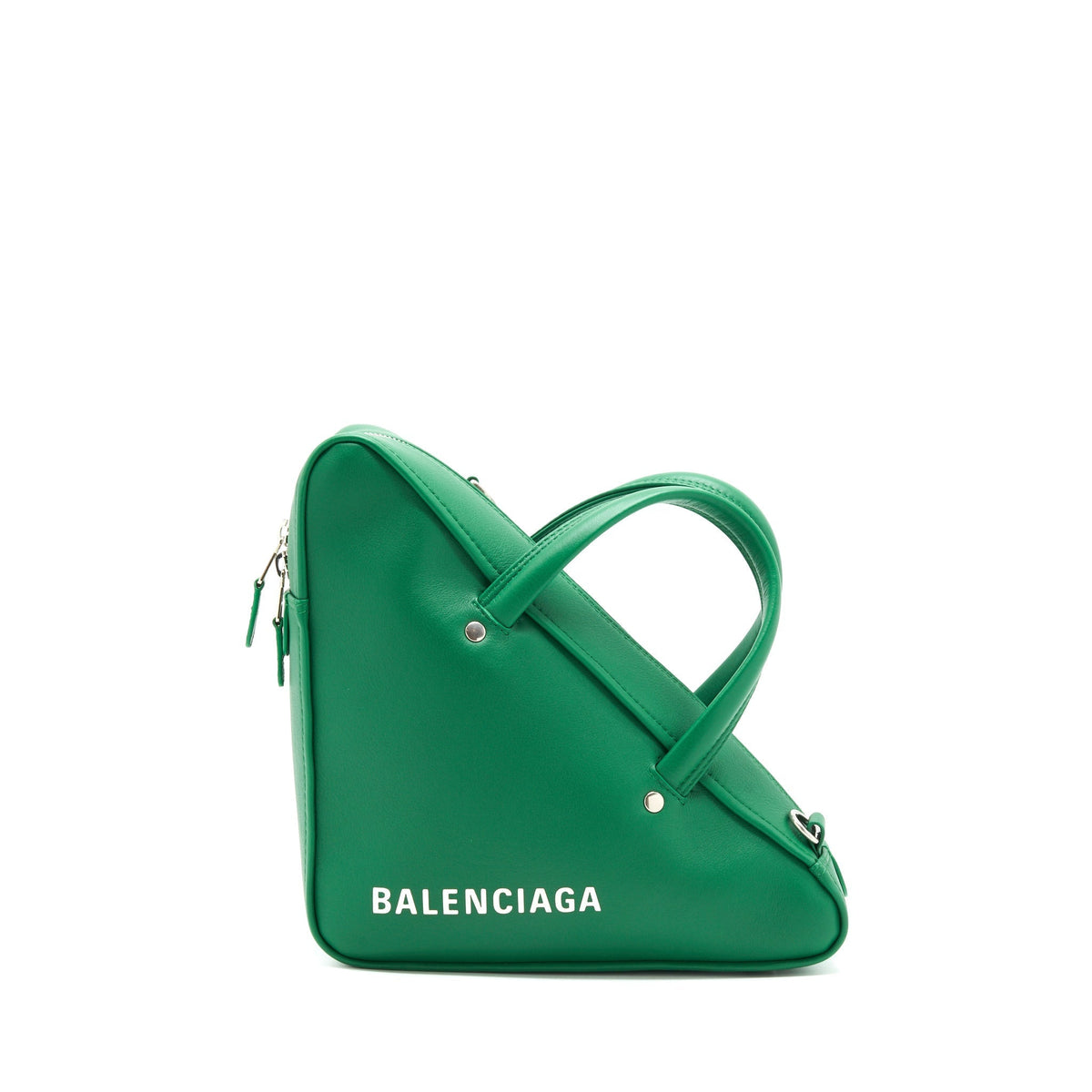 Balenciaga women's handbag Green luxury designer leather
