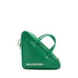 Balenciaga women's handbag Green luxury designer leather