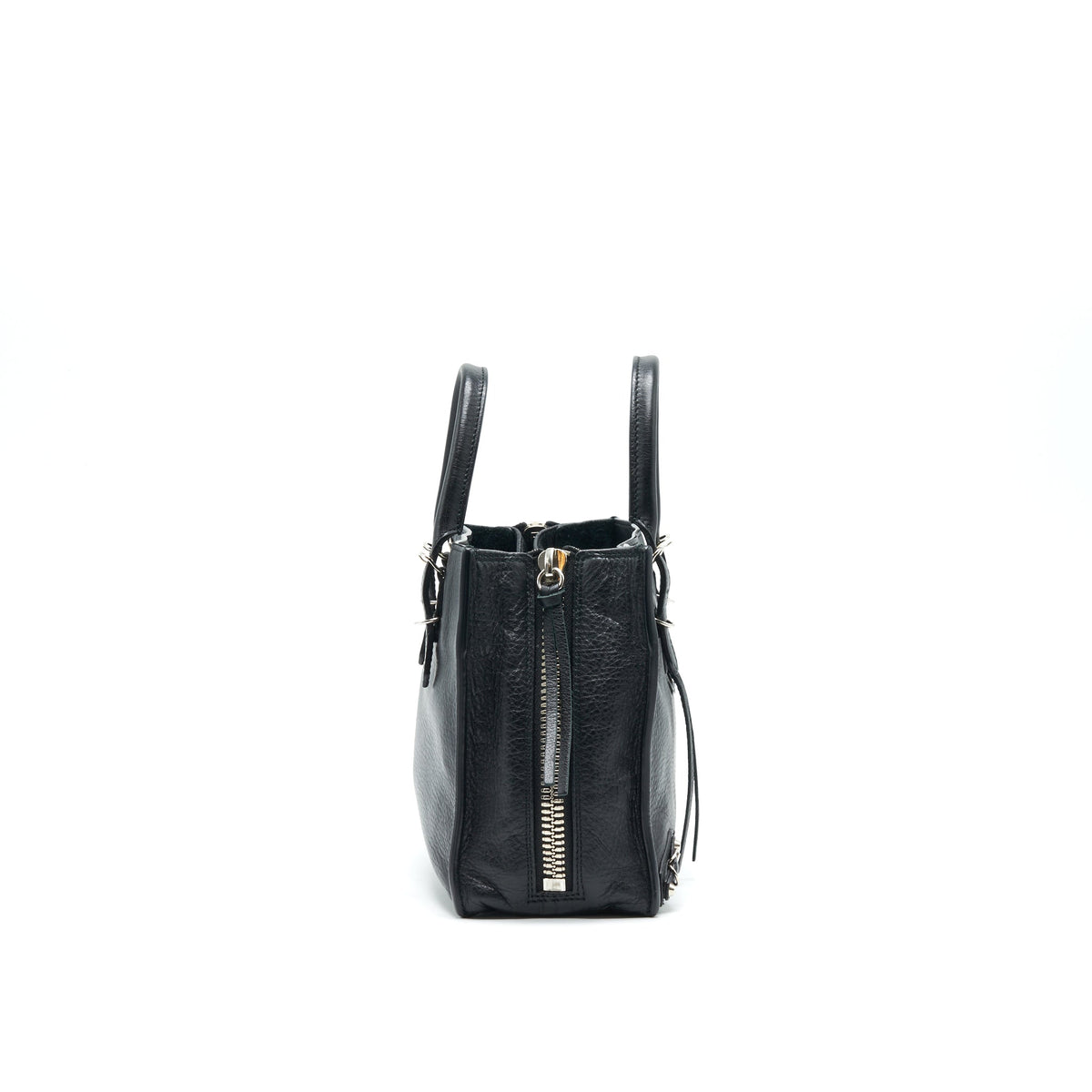 Luxar736 elegant leather Handbag flat lay view