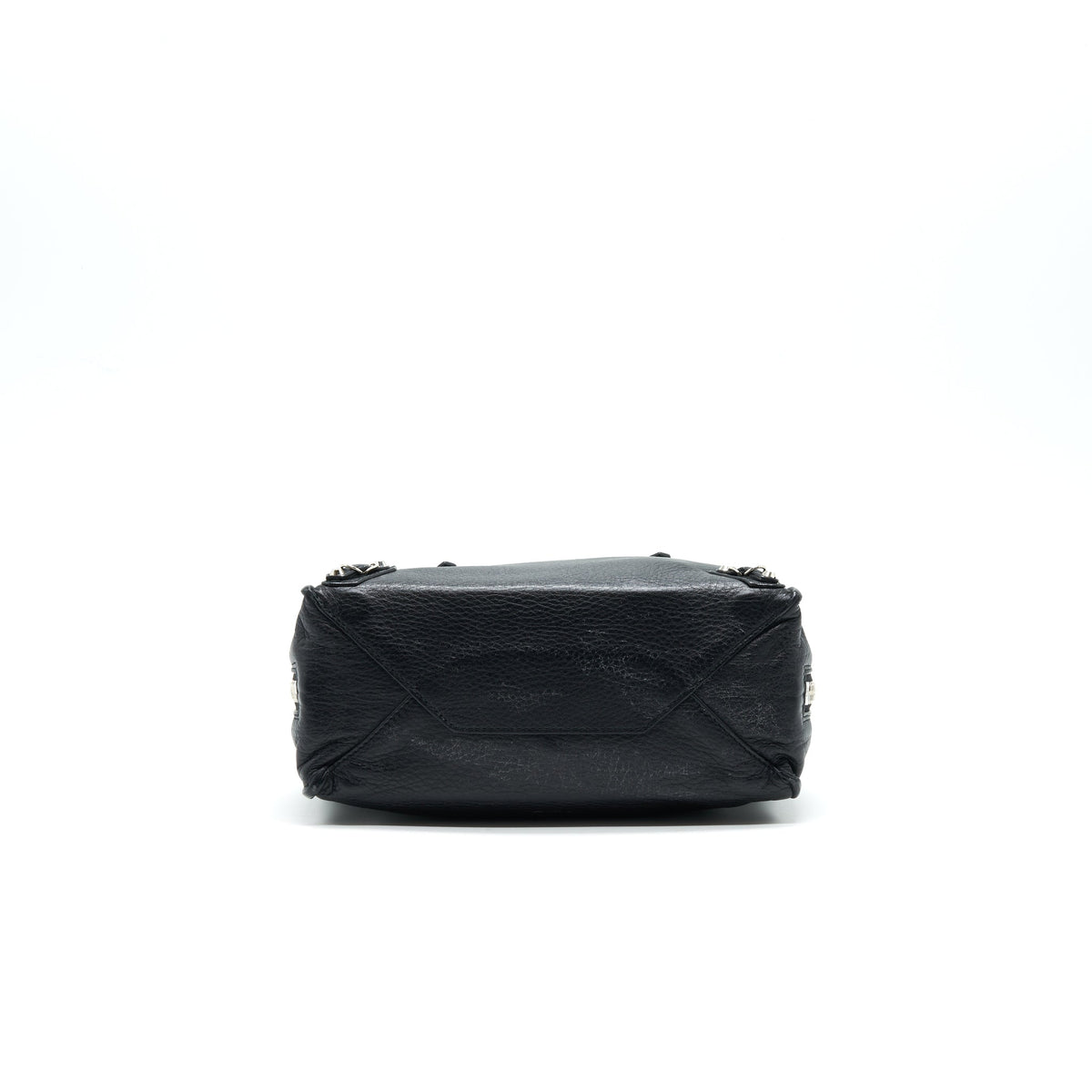 Luxar736 elegant leather Handbag angled view