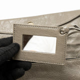 Luxar646 elegant leather Handbag top view