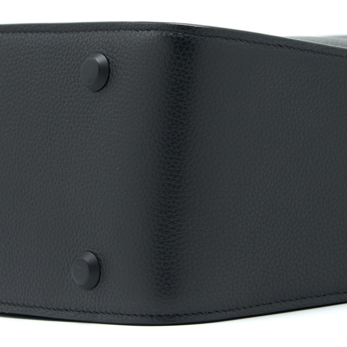 Side view of Balenciaga handbag Black premium designer bag
