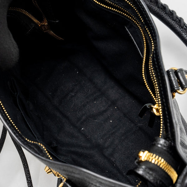 Balenciaga classic city bag Leather black GHW — Designer Leather Handbag