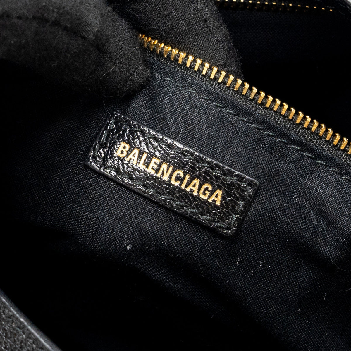 Balenciaga classic city bag Leather black GHW — Designer Leather Handbag