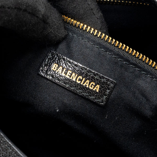 Balenciaga classic city bag Leather black GHW — Designer Leather Handbag