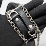 Luxar682 elegant leather Handbag top view