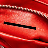 Luxar682 elegant leather Handbag flat lay view