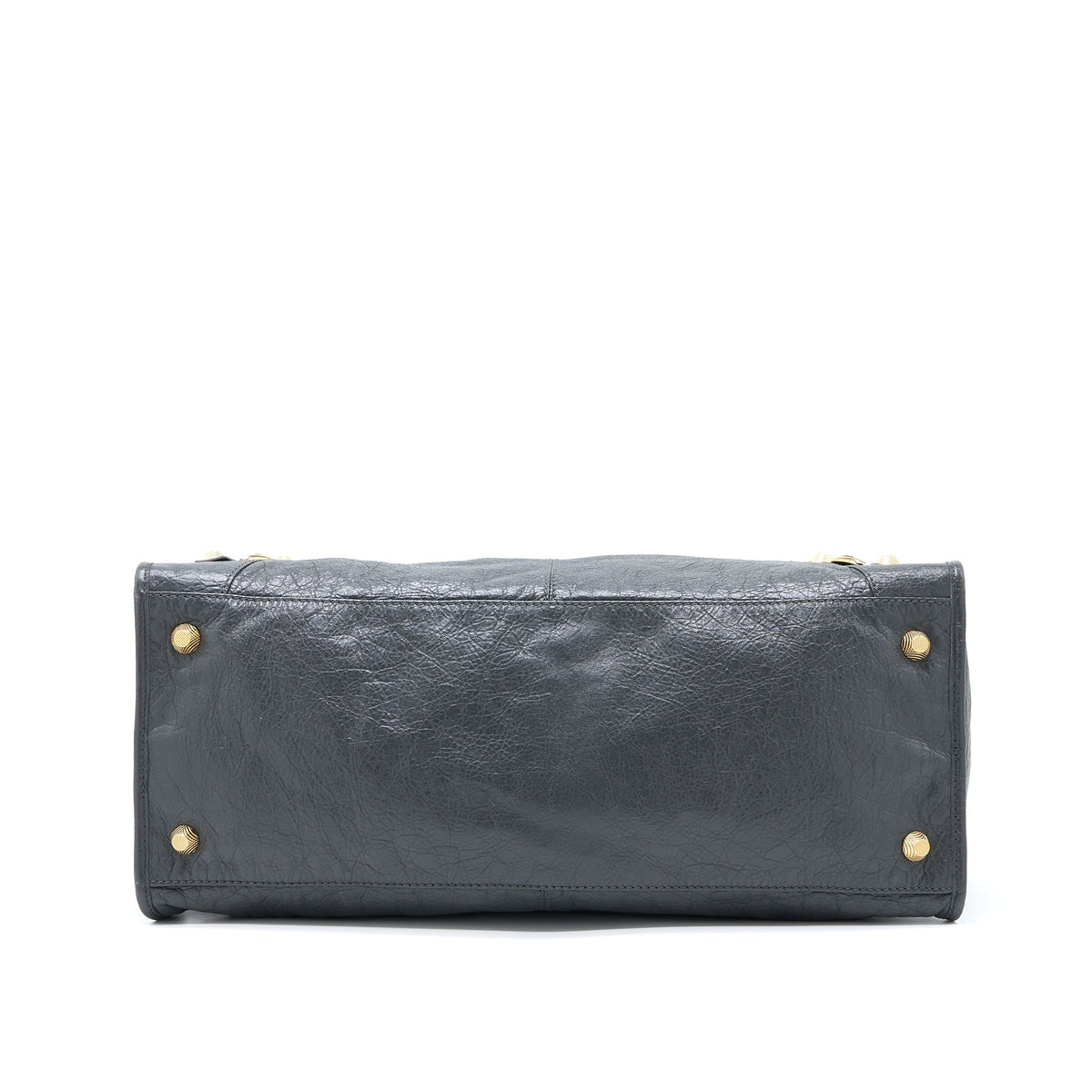 Balenciaga Giant 12 Work City Bag Lambskin Gris Fossile GHW — Designer Leather Handbag