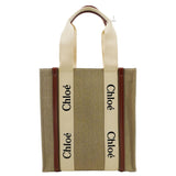 Chloe women's tote bag Beige luxury designer canvas
