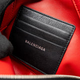 Side view of Balenciaga handbag Black premium designer bag