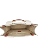 Aurevanoria elegant leather Tote Bag top view