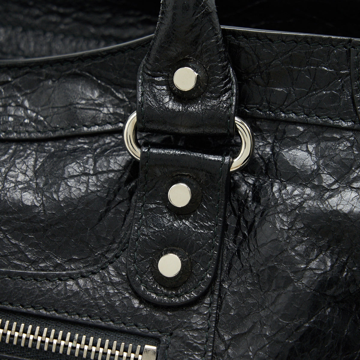 Luxar605 elegant leather Handbag top view