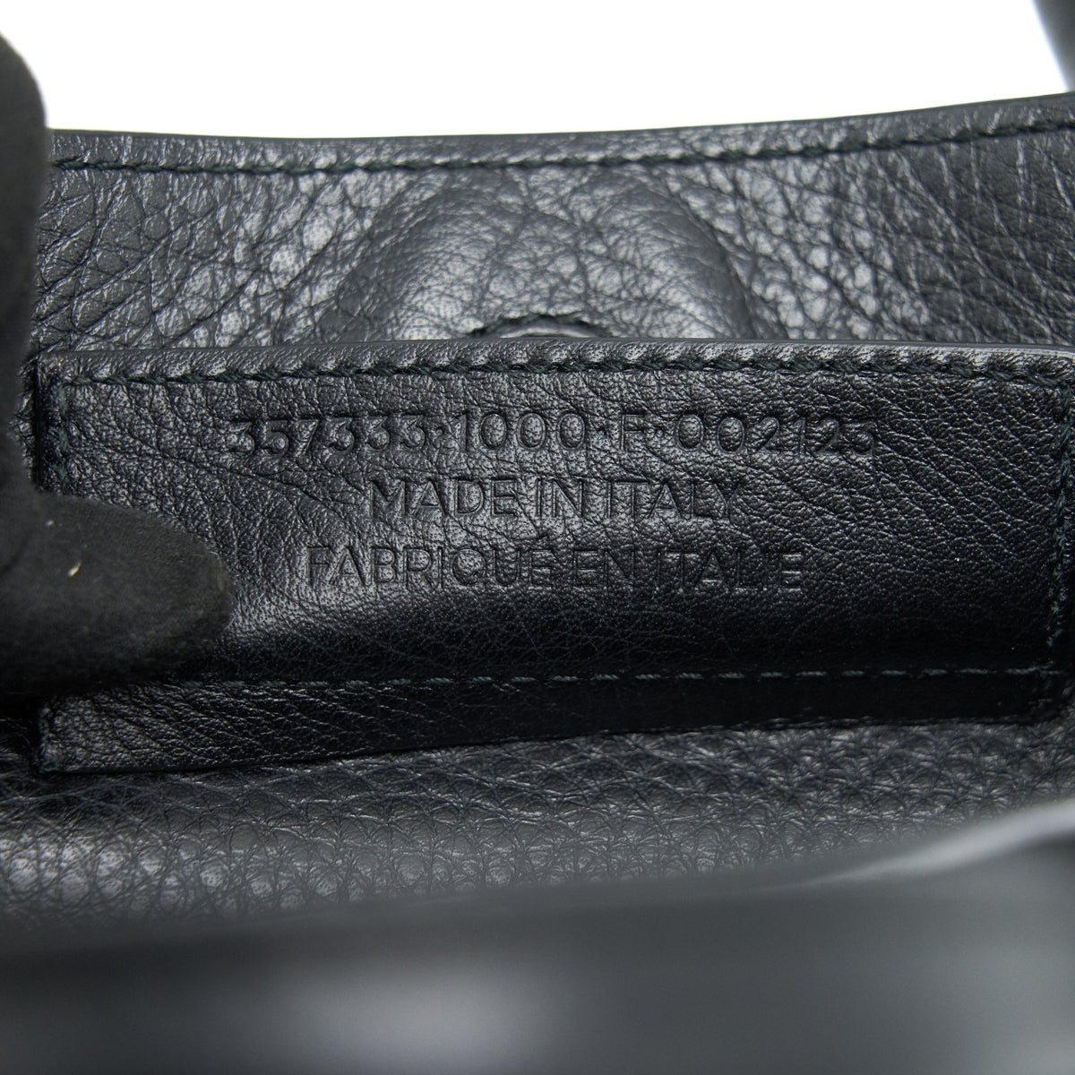 Luxar736 elegant leather Handbag back view