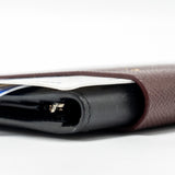 Luxar695 elegant leather Handbag flat lay view