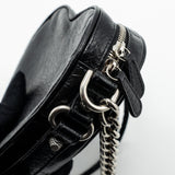 Side view of Balenciaga handbag Black premium designer bag