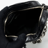 Balenciaga authentic luxury handbag Black leather craftsmanship