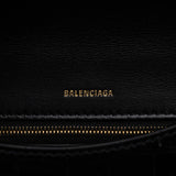 Balenciaga designer handbag leather closeup detail
