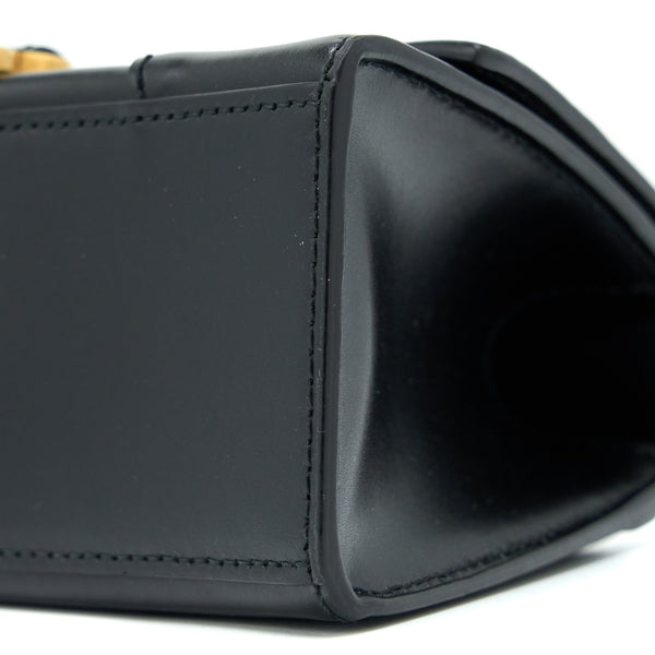 Balenciaga Hourglass XS Calfskin Black GHW | Designer Top Handle Bag