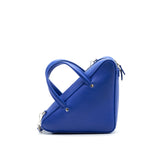 Luxar737 elegant leather Handbag flat lay view