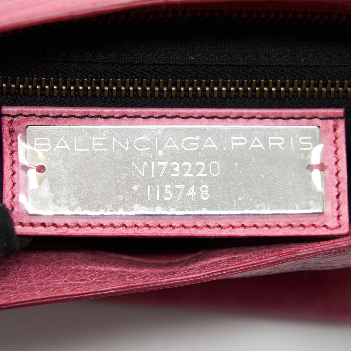 Balenciaga Classic City Bag Pink Ruthenium Hardware — Designer Leather Handbag