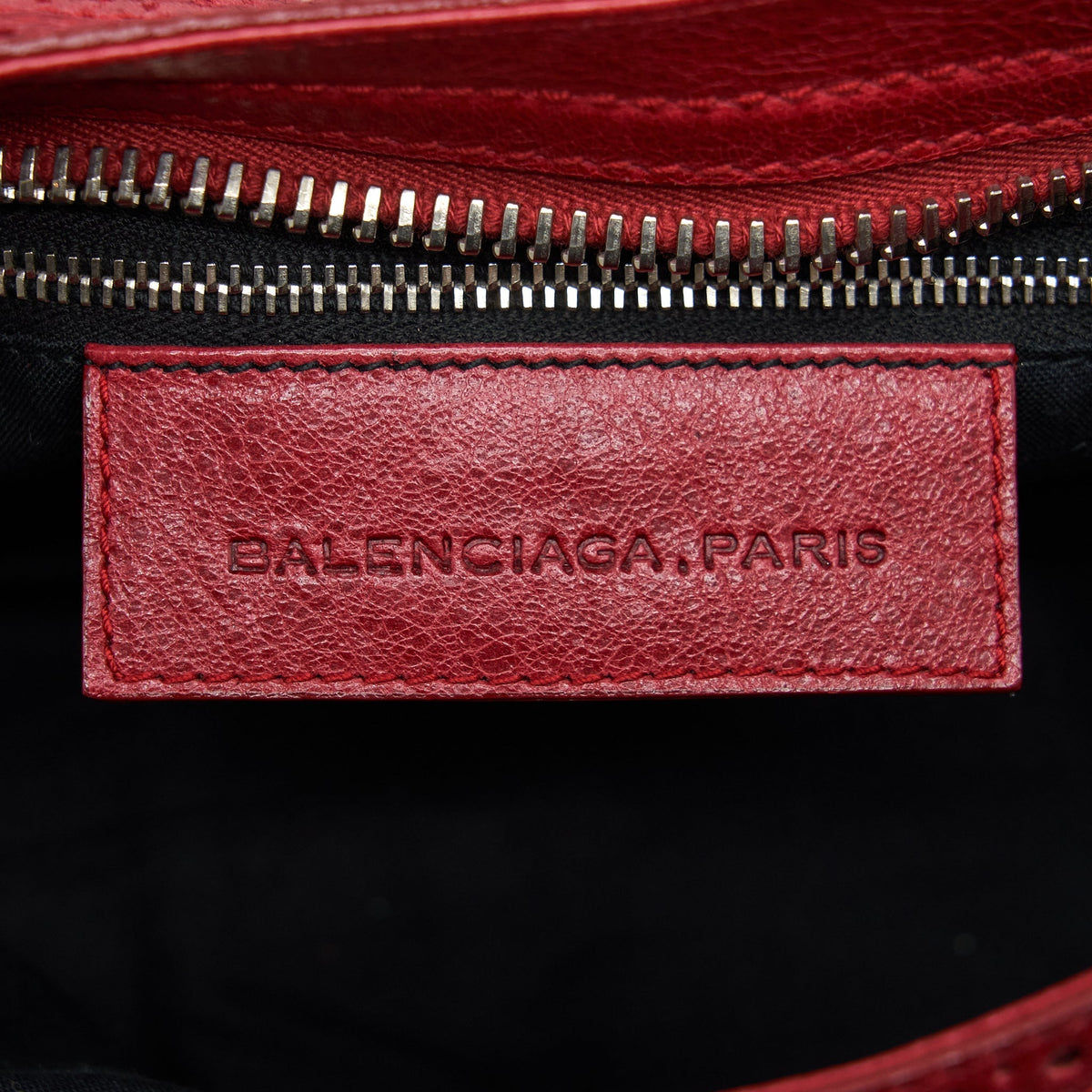 Balenciaga Giant City Bag Red SHW — Designer Leather Handbag