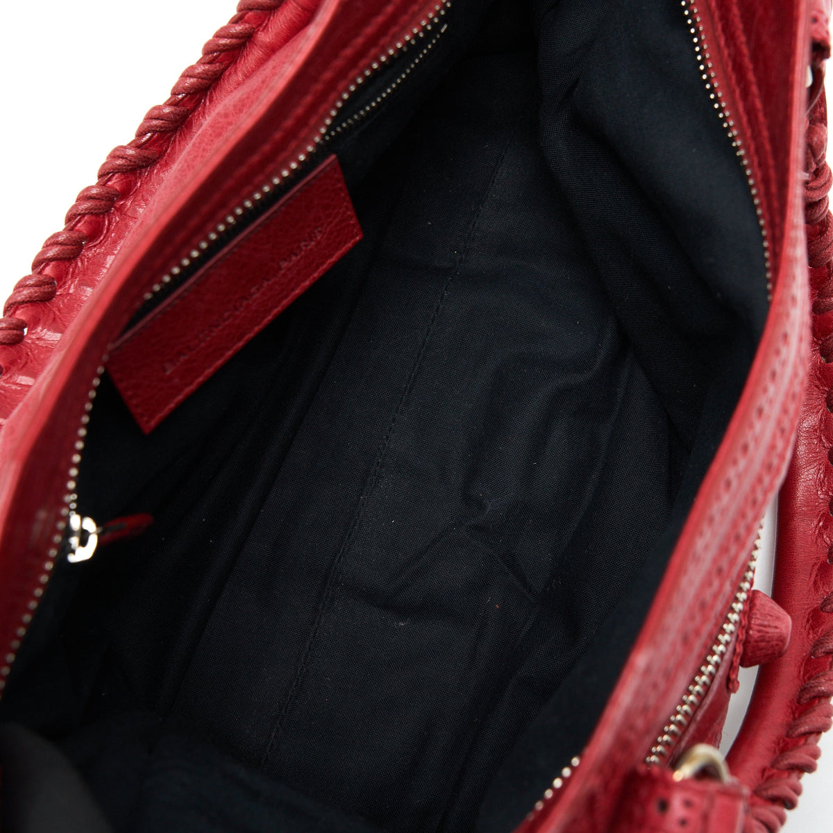 Balenciaga Giant City Bag Red SHW — Designer Leather Handbag