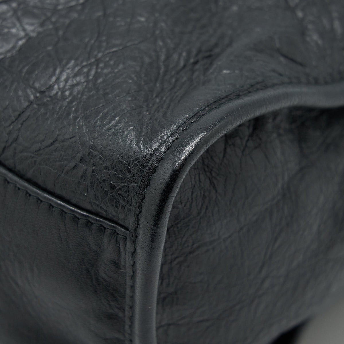 Balenciaga women's handbag Black luxury designer leather