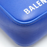 Balenciaga women's handbag Blue luxury designer leather