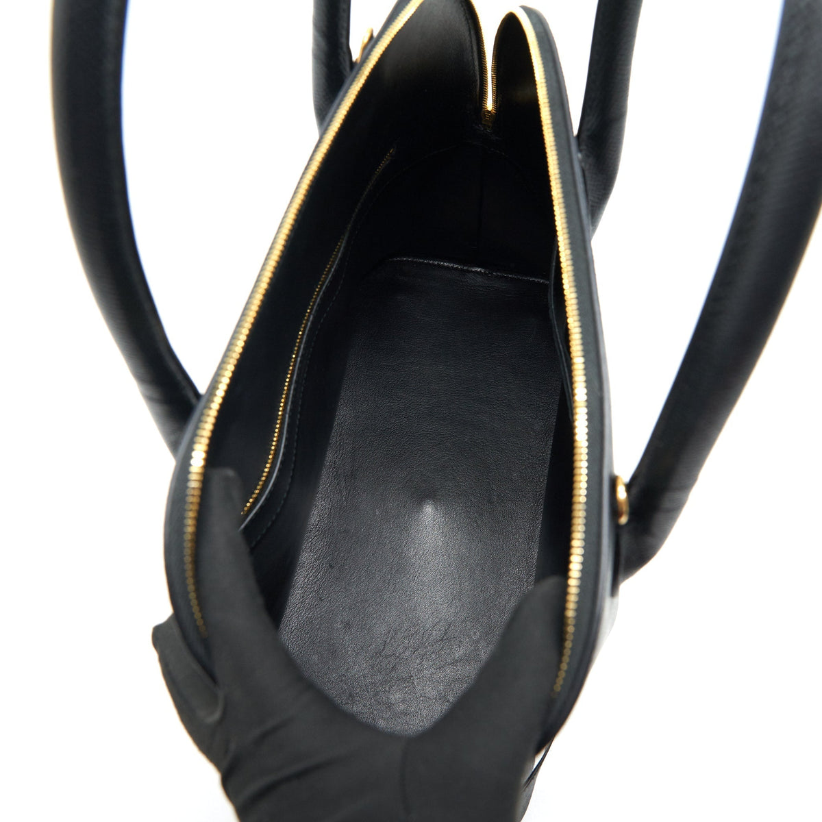 Luxar738 elegant leather Handbag top view
