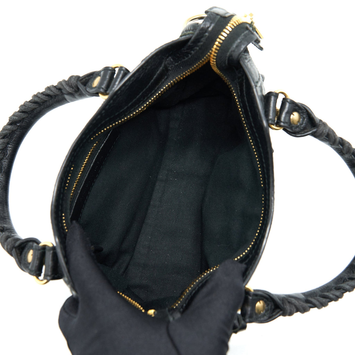 Balenciaga Mini City Black with GHW | Designer Leather Handbag