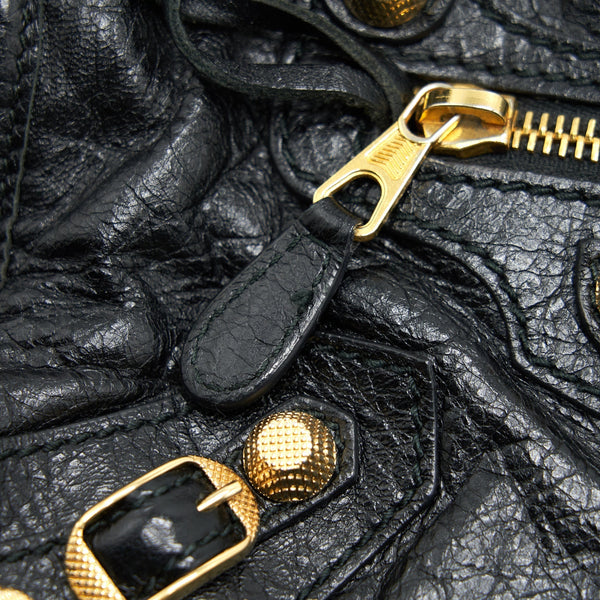 Balenciaga Mini City Black with GHW | Designer Leather Handbag