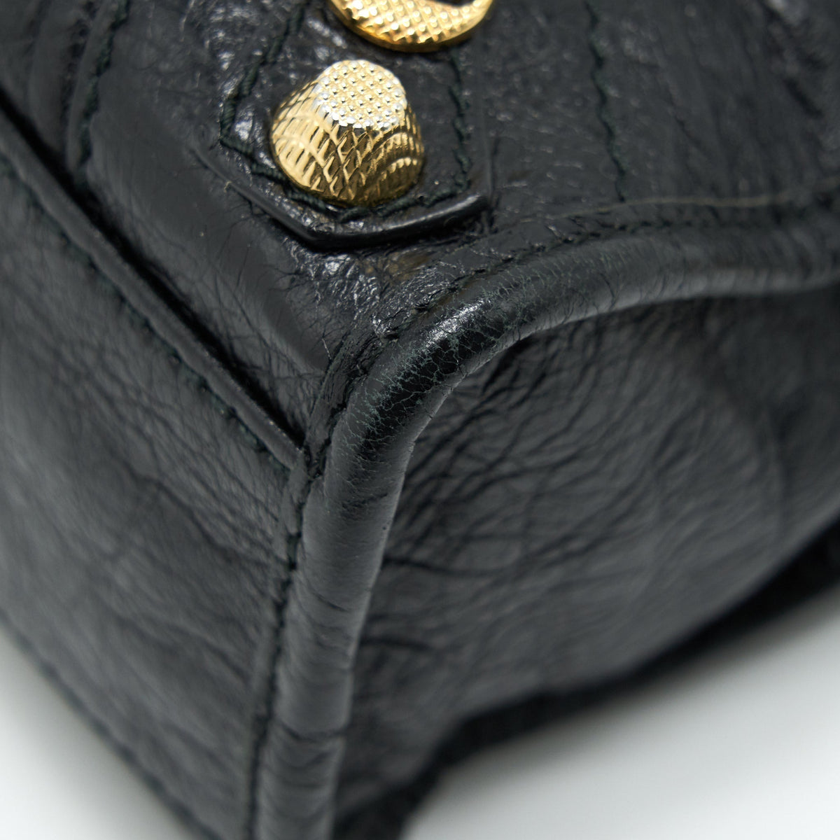 Balenciaga Mini City Black with GHW | Designer Leather Handbag