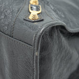 Luxar602 elegant leather Handbag top view